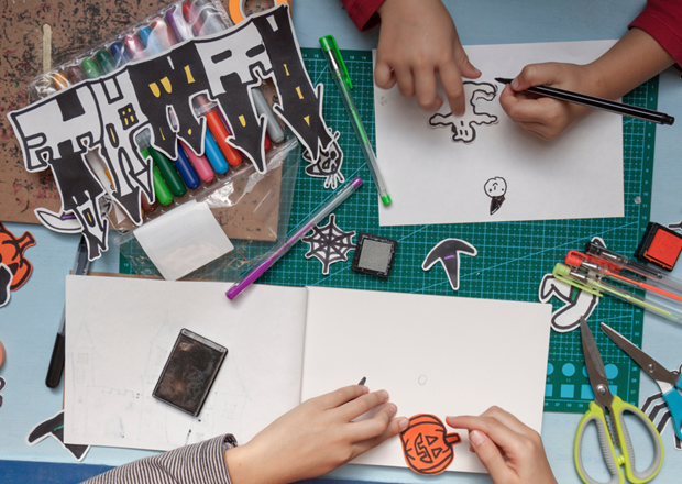Kids Halloween Activity Booklet