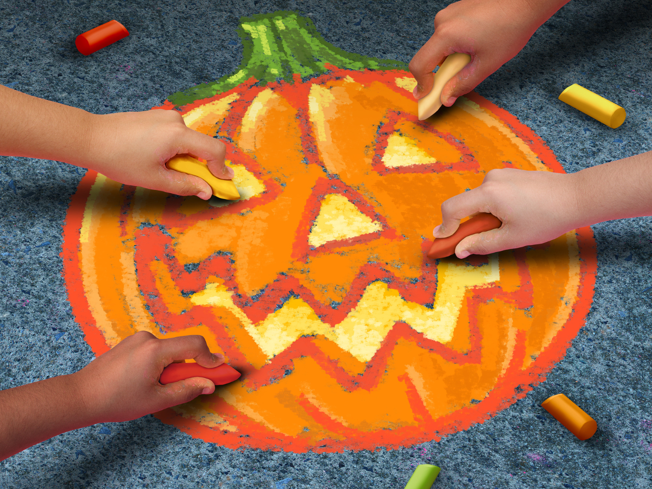 Halloween Colouring Competition Winners
