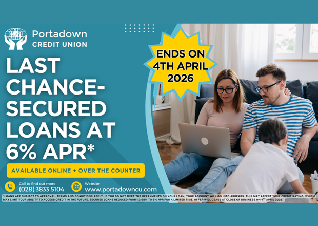 LAST MONTH for 6% APR Secured Loans