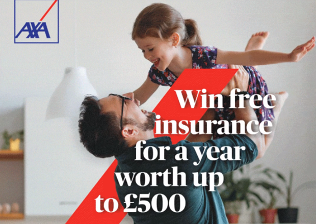 Win Free Insurance for a year from AXA