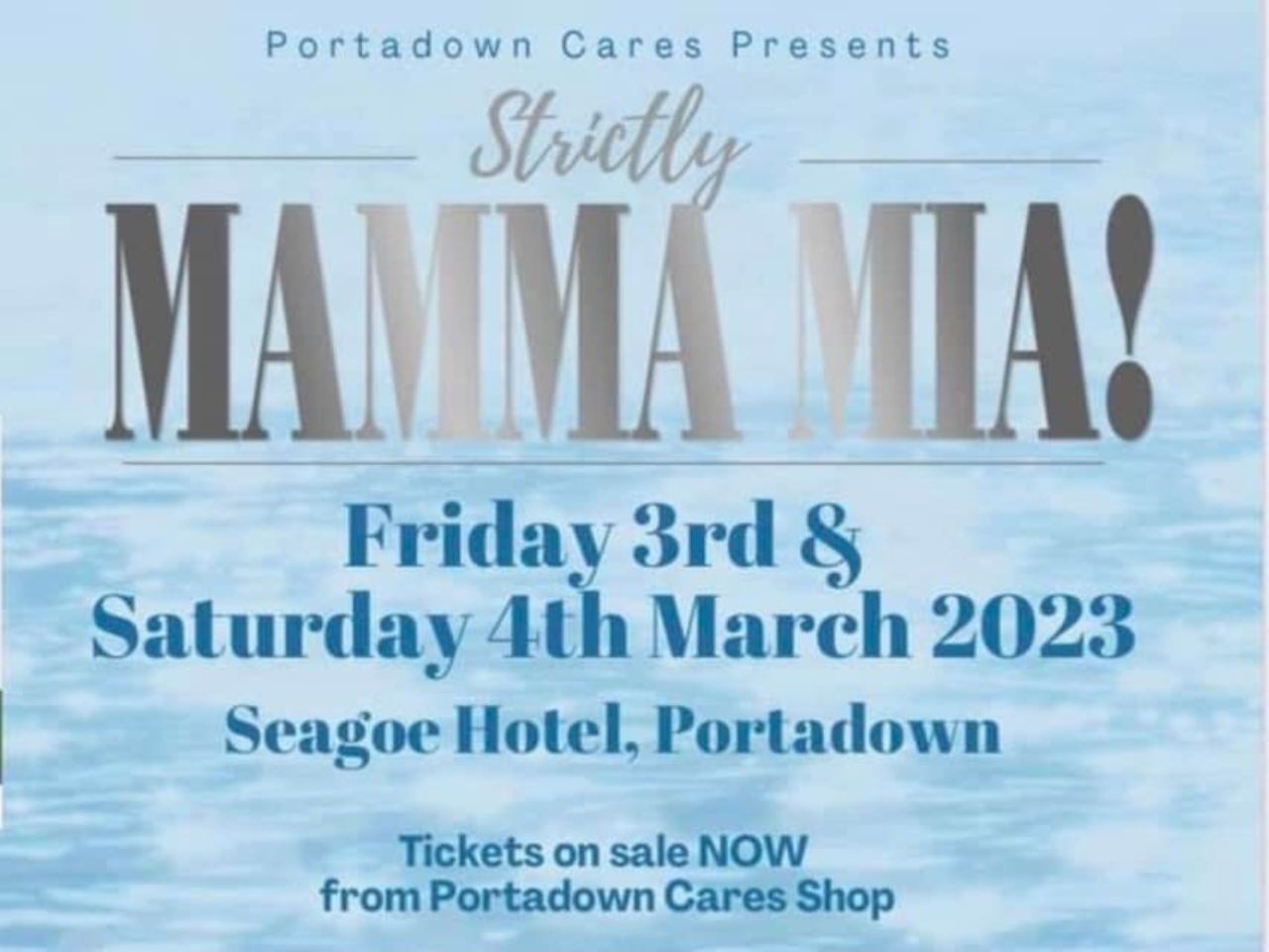 Strictly Mamma Mia Ticket Giveaway Winner