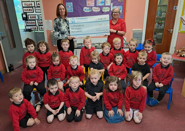 PCU donates to Ashgrove Pre-School Playgroup