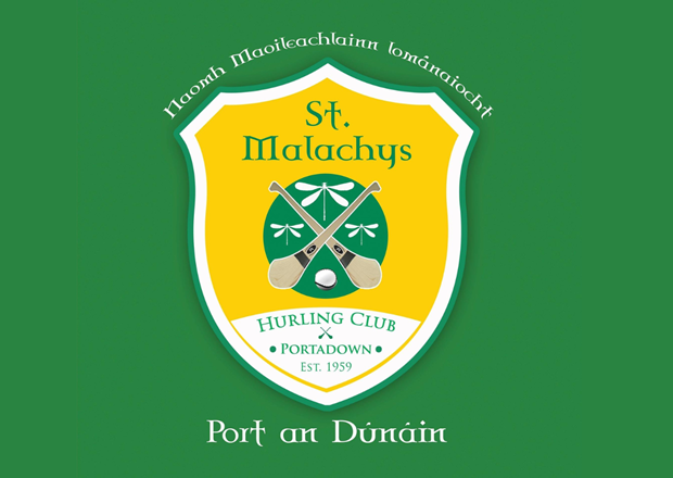 New PCU sign at St. Malachy’s Hurling Club